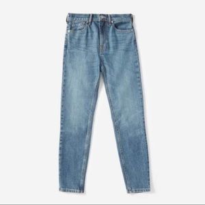 High Rise Mid Blue Everlane Jeans